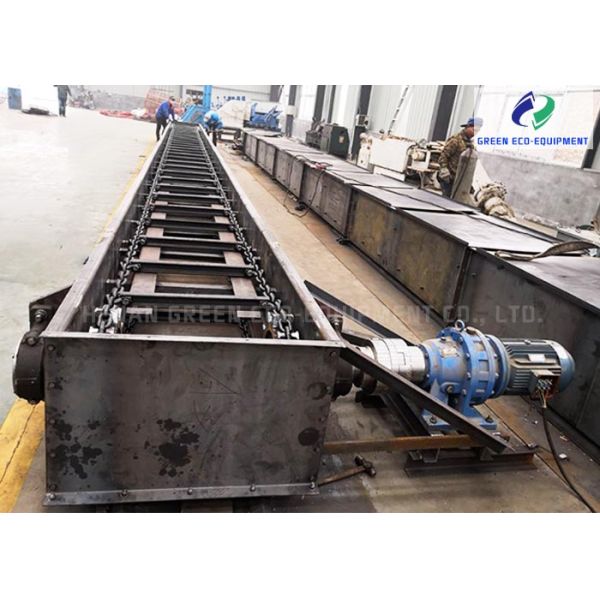 Horizontal Type Submerged Scraper Conveyor For Mineral Ore Bentonite Coal