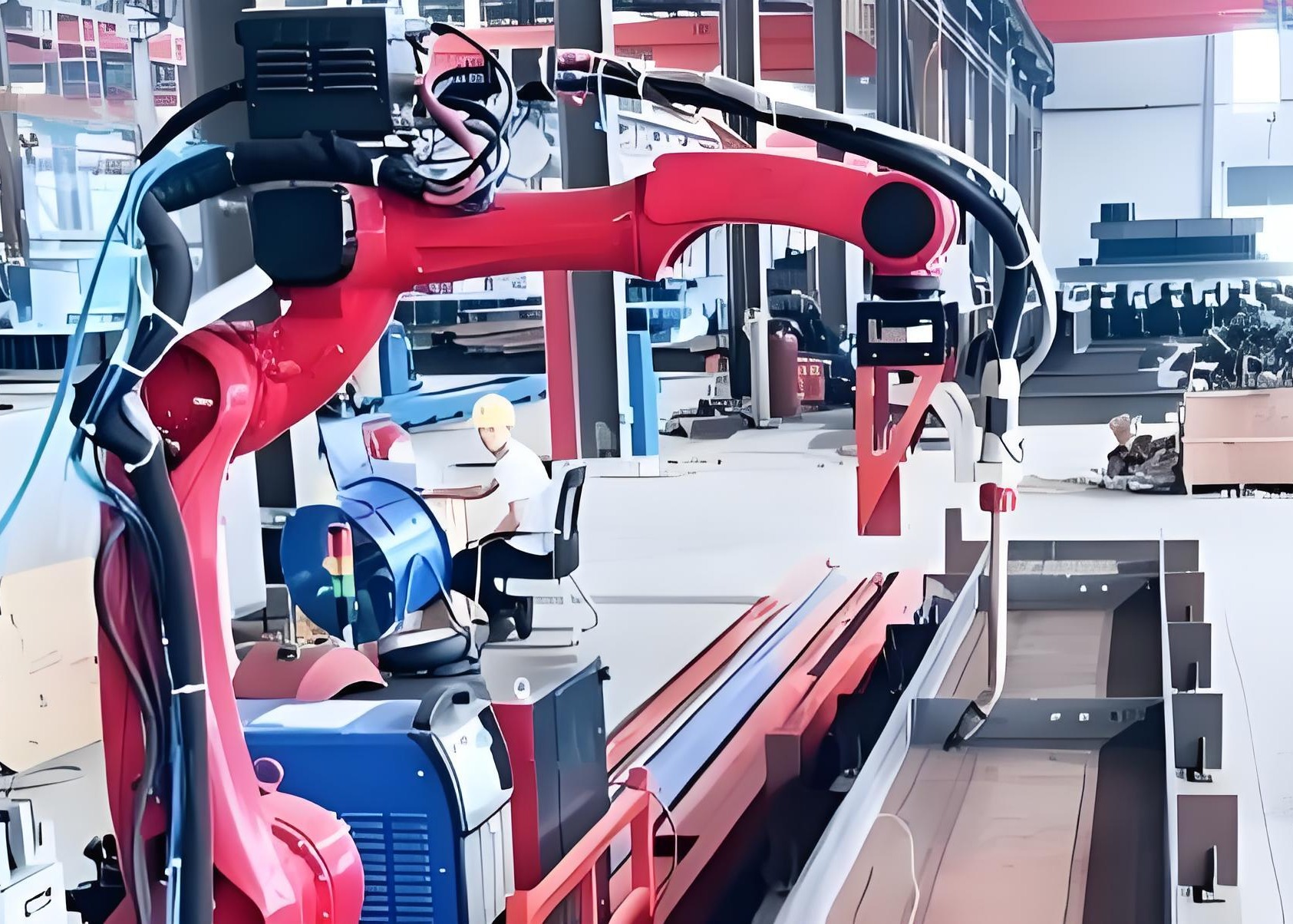 Multi Layer Multi Pass Continuous Welding CNC No-Teach Welding Robot With 3D Design Software