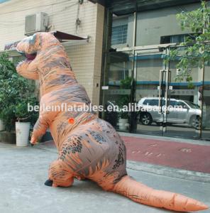 Wholesale Hot sale excellent quality low price costumes walking inflatable costume dinosaur moving cartoon from china suppliers