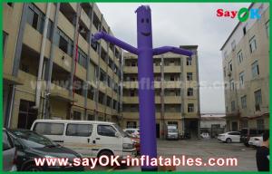 Wholesale Dancing Inflatable Man Custom Green / Purple Guy Sky Inflatable Blow Up Dancing Man With Bottom Blower from china suppliers