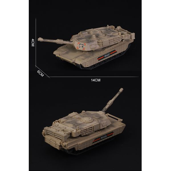 Authentic Toys M1A2 Main Battle Tank 1 72 Scale Model for Military Model Enthusiasts