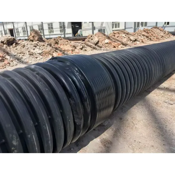 HDPE PP Double Wall Corrugated Pipe Production Line