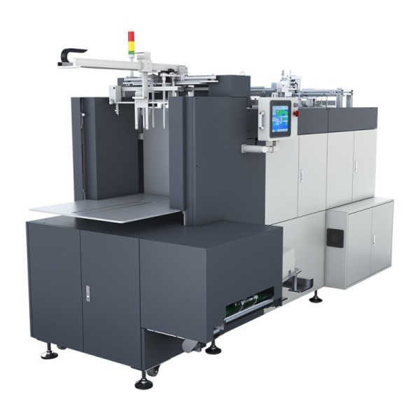 HX3000B Automatic Lay Flat Binding Machine Code Scanning Jobs Changeover For Children Board Books System