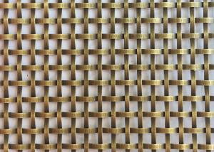 Wholesale 1.8mm Antique Brass Wire Mesh Stainless Steel Bronze Metal Mesh For Laminated Glass from china suppliers