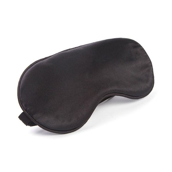 Luxury Silk Floss Pink Sleeping Eye Cover For Travel OEM