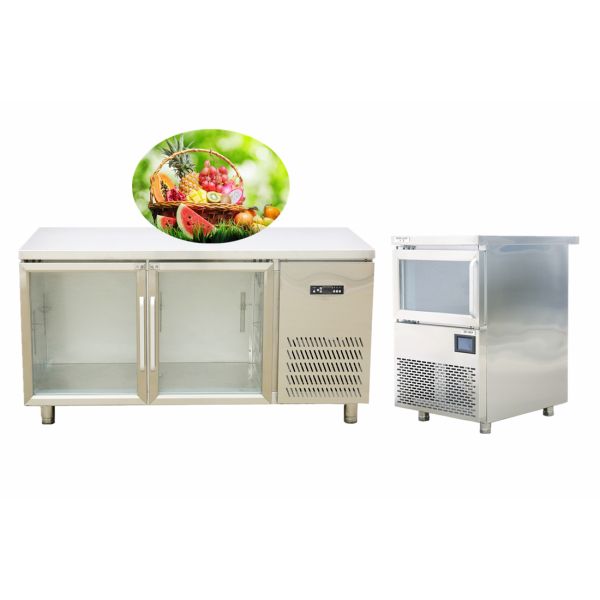 Adjustable Shelves Blue Light Inside Refrigerator Digital Temperature Controller