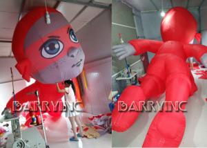 Wholesale CE Certificated Outdoor Giant Advertising Inflatables Red Inflatable Hero Cartoon from china suppliers