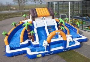 Wholesale Commerial Outdoor Inflatable Water Slides Waterproof For school from china suppliers