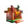 Wild West Big Bounce House Customized , Digital Painting Huge Bounce House for sale