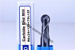 Wholesale High Class 4 Flutes Square End Mill , Tungsten Carbide Solid End Mill from china suppliers