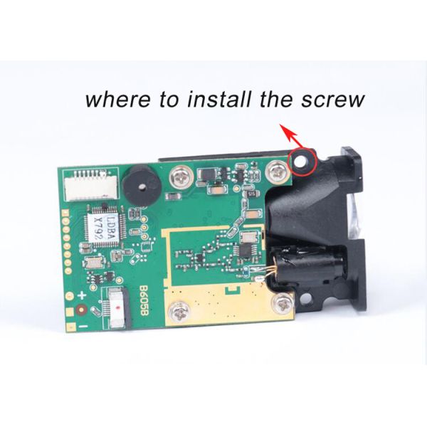 100m Serial Interface Industrial Long Range Distance Sensor Laser Measuring Circuit