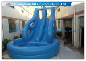 Wholesale Tropical Swiming Pool Huge Inflatable Water Slides For Rent In Hot Summer Games from china suppliers