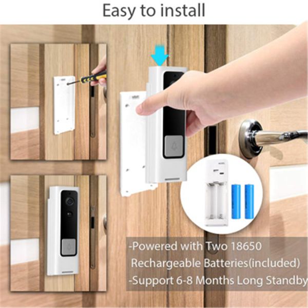 Smart Wi-Fi Doorbell(DDV-203)