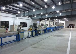 China 3 Layers Rubber Extrusion Line , Rubber Vulcanization Equipment For Silicone Rubber Profile on sale