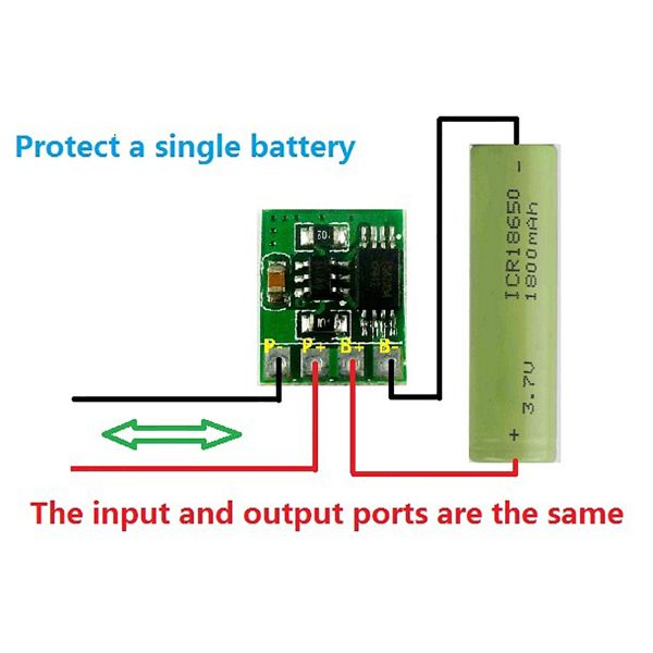 Cutomized new board 3.7V 4.2V 3A Li-ion Lithium Battery Charger Over Charge Discharge Overcurrent Protection Board