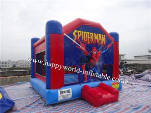 Wholesale inflatable spider man bouncy castle , spiderman trampoline , spiderman bounce house from china suppliers
