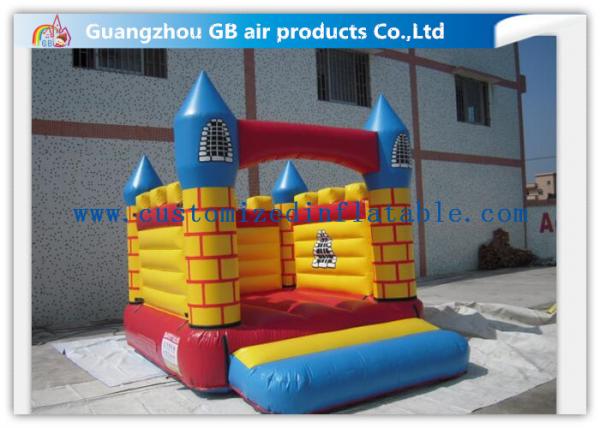 Quality Indoor / Outdoor Mini Inflatable Bouncy Castle , Kids Commercial Inflatable Bounce House for sale