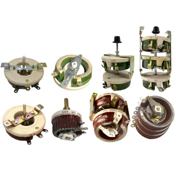 BC1 25W-50W Ceramic Wirewound Variable Resistor 1-10kΩ ±10% Tolerance