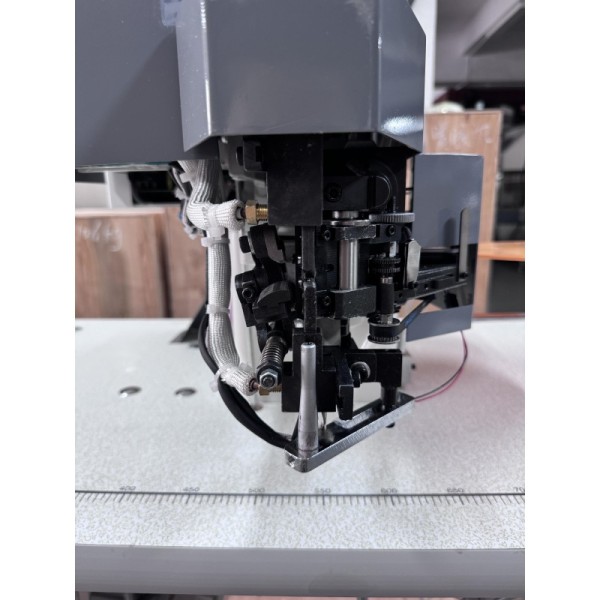 Automatic Shoes Bag Leather Making Midsole Wrapping Machine Industrial Automatic Bottom Hemming Machine