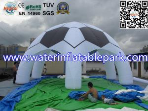 Football Shape 26ft Inflatable Spider Dome Tent / Inflatable Marquee