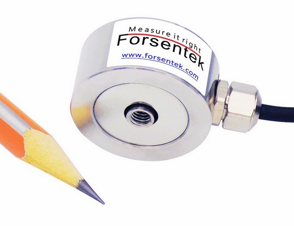 Miniature Force Sensor 1kN 500N Press In Force Measurement 100N 200N