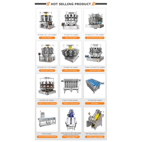 High Precision Flower Multihead Weigher Fully Automatic Spices Vertical Form Fill Seal Machine (vffs) with Multihead Weigher