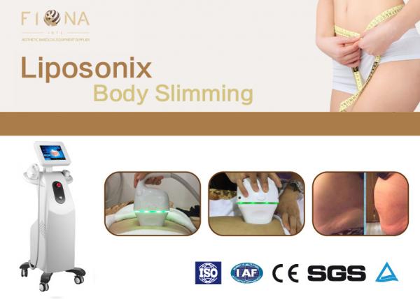 Quality Liposonix HIFU Body Slimming Machine Fat Reduction No Radiation 50W Power for sale