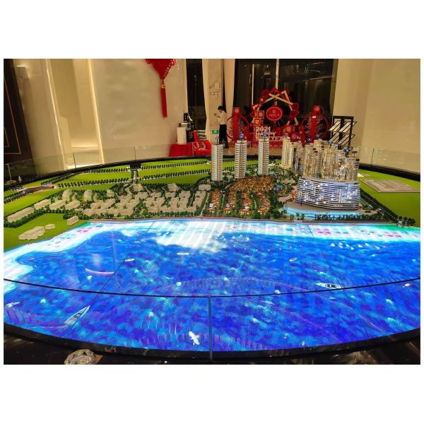 City Residential Building Scale Model 1:100 Architectural Model Modern Style