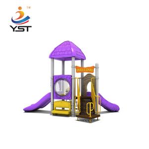 Wholesale Custom Outdoor Playground Equipment With Children Slide Plastic Aluminum Alloy from china suppliers