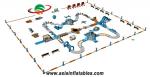 Lake 0.9mm PVC Inflatable Water Park For Children