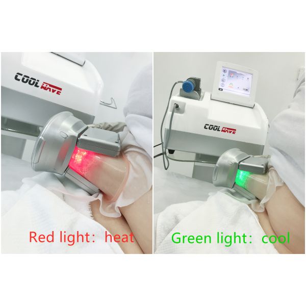 Portable Cool Wave Cryolipolysis ESWT Fat Freezing Shockwave Therapy Machine For Pain Relief 1-16 Hz Frequency