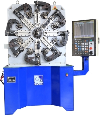 0.8 - 4.2mm Spring Bending Machine , Coil Spring Manufacturing Machine
