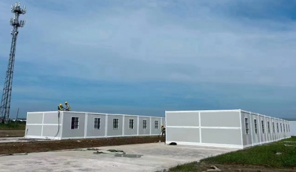 New Customization Portable House Detachable Z Shape Folding Container House