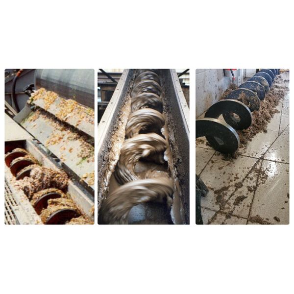 Multifunctional Cement Metallurgy Spiral Blade With Shaft Screw Flight