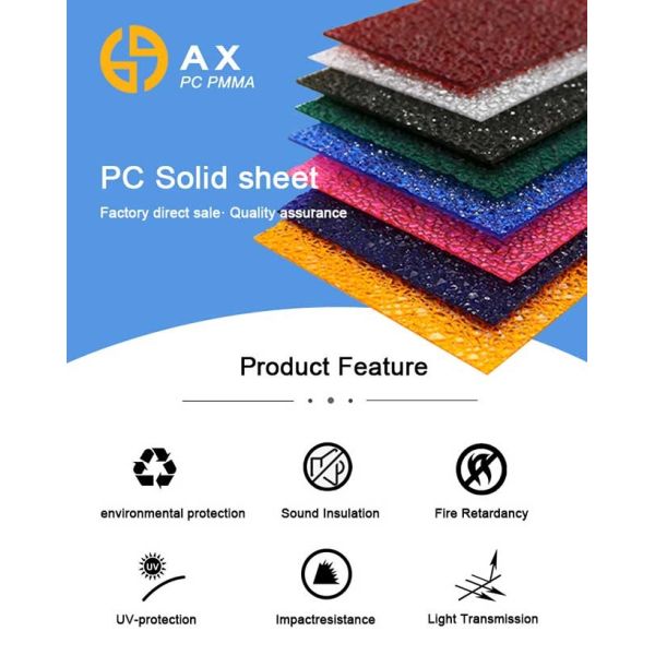 Heat Resistant 4mm Polycarbonate Frosted Sheet