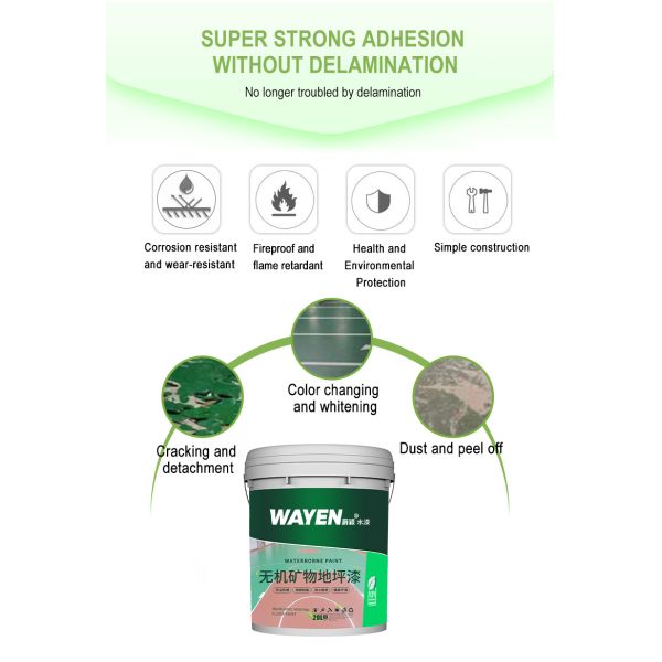 3 Hours Inorganic Coating Cold Coating Road Commercial Epoxy Floor Coating