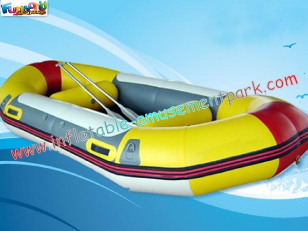 Quality Customized 0.9mm Inflatable Boat Toys PVC Tarpaulin Fabric River Rafting for sale
