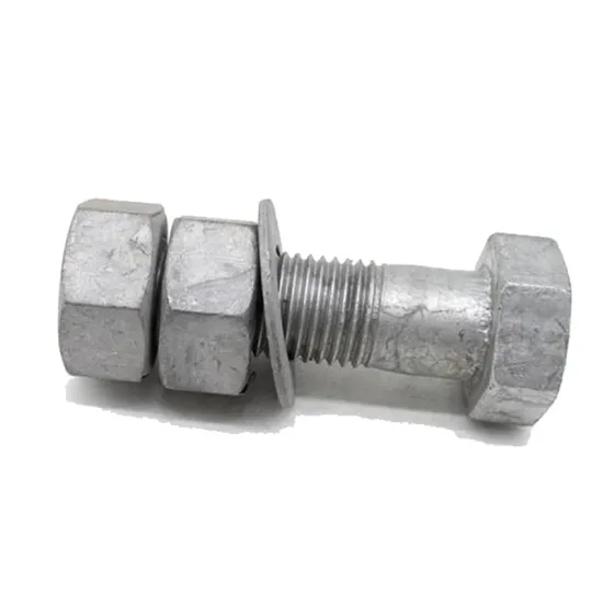 Alloy Steel 40Cr 7/8" Thread 60mm Fully Threaded Hex Bolt A449 Type 2