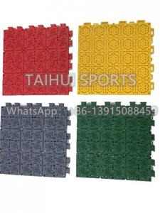 Wholesale Indoor / Outdoor Basketball Court Tiles , PP Interlocking Sports Flooring Tiles from china suppliers