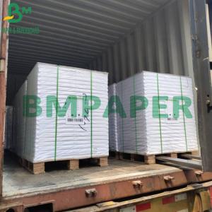 Wholesale 360g 25 × 38'' White Gloss Paper C2S Cover Double Side Coated For Hangtag from china suppliers