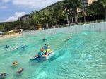 Outside Holiday Resort Surfable Wave Pool Artificial Tsunami For Kids Adults