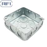 4"x2" Drawn Rectangle Boxes Handy Metal Boxes With Cover