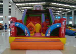 Wholesale Happy Backyard Inflatable Water Slid 7 X 4 X 5m , Huge Inflatable Water Slide Safe Nontoxic from china suppliers