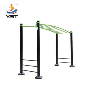 China PVC Covering Outdoor Workout Equipment , Outdoor Gym Equipment For Parks on sale