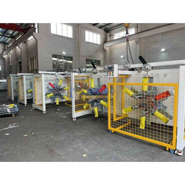 16-160MM Diameter Full-automatic Industrial PE Pipe Coiling Equipment For Coiling Process
