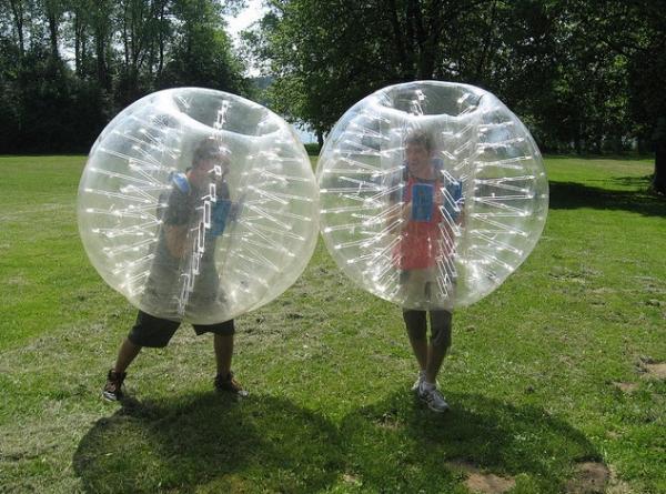 Quality 1.5m transparent loopy ball for grass for sale