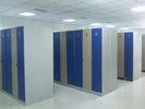 Quality Four Tier Keyless Commercial Storage Lockers , Plastic Sports Locker For Public for sale