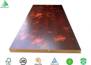 China 2016 new design wood grain decorative melamine mdf panel for interior decoration on sale