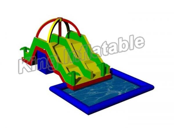 Quality Large Inflatable Water Pool With Slide For Holiday Event / Carnival for sale