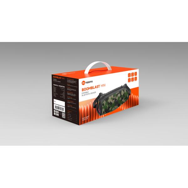 NO Display Screen 80W Boom Bass IPX7 Waterproof Bluetooth Speaker with Multi-Link